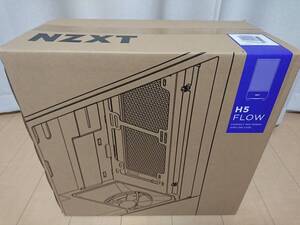 未使用 PCケース NZXT H5 FLOW CC-H51FW-01 ホワイト ATX ミドルタワー