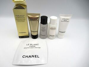 ▲▲未使用保管品 CHANEL シャネル サンプル5個まとめて サブリマージュ・ル ブラン化粧水/美容液/クリーム・ル リフト 試供品▲▲