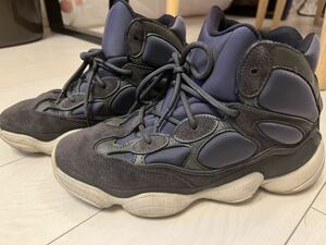 Adidas Yeezy 500 High Slate ネイビー 27.5cm