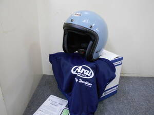 新品　未使用　Arai　CLASSIC AIR　クラシックエアー　アイスブルー　Lサイズ　59-60cm　アライ　ジェット　クラシックAIR　ICE　BLUE