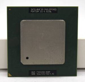 INTEL　PENTIUMⅢ-S　SL5QL　1266/512/133/1.45　未チェックジャンク品