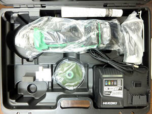C405 未使用 HiKOKI ハイコーキ G3610DAXP 100mm コードレスディスクグラインダー バッテリー 充電器付き マルチボルト 電動工具