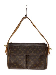 LOUIS VUITTON◆ヴィバシテGM_モノグラム・キャンバス_BRW/PVC/BRW