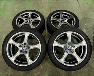 ●BMW Z4 1シリーズ 2シリーズ etc.中古 社外17インチホイール + 中古 225/45R17 ブリヂストン POTENZA S001 RFT 2017年製 4本セット☆