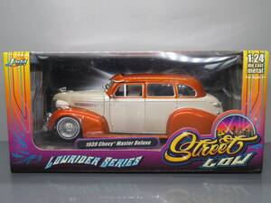 ＃収集家放出品＃ ￥1000～ Jada Toys Street LOW 1939 Chevy Master Deluxe 1/24スケール 玩具 おもちゃ 箱あり 海外 自動車 LOWRIDER