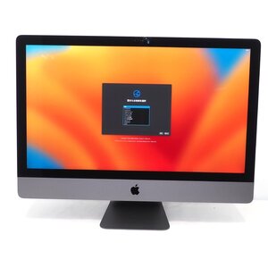 Apple iMac Pro 2017 Xeon W 3GHz/128GB/SSD1TB/Mac OS Ventura/Retina 5K/27インチ【同梱不可】