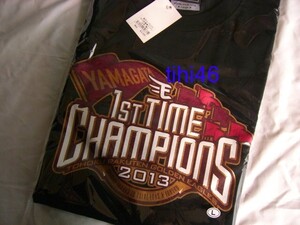 楽天イーグルス２０１３初優勝Ｔシャツレプリカ　ブラックサイズＬ未使用品