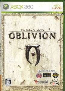 送料無料●中古●XBOX360 オブリビオン The Elder Scrolls 4 OBLIVION