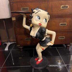 希少　特大　高さ約66cm Betty Boop ベティーブープ　ベティーちゃん　置物　トレー　フィギュア 人形