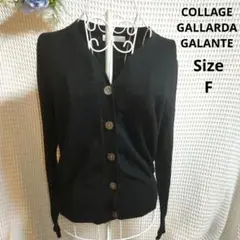 【オシャレ☆COLLAGE GALLARDA GALANTE】黒　サイズF