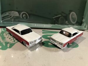 送料込2台セット 1960 ford starliner フォード スターライナー hotwheels ホットウィール greenlight johnnylightning m2 maisto マイスト