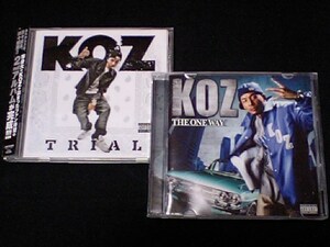 [KOZ2枚/TRIAL+THE ONE WAY]S.T.M DS455DJ PMX☆GO OZROSAURUS TWO-J DAZZLE4LIFE BIG RON HI-D CRAY-G SISY YOUNG DAIS N.C.B.B COUZ