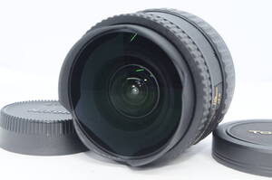 91★新品同様★完動品★TOKINA 10-17mm F3.5-4.5 FISHEYE DX AT-X107 NIKON ニコン#220268