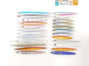 メジャークラフト JP ジグパラ バーチカル・オーナー 撃投レベル・ソルトウォーターボーイ ポキロン 等 120～200g 計24個 中古