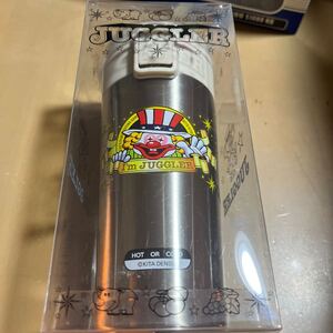 【新品未開封】☆ジャグラー☆ JUGGLER 蓋付きボトル　タンブラー　水筒　ブラック　シルバー　360ml 保冷　保温