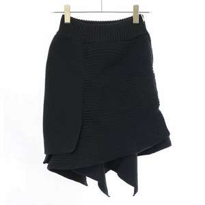 sacai サカイ 24SS Knit Skirt ニットスカート 24-07102 001(ブラック) 0 IT1Y4RIAB3EG