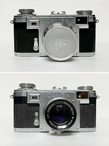 061131★CONTAX/コンタックス★カメラセット★ZEISS IKON★A50730★ビンテージ品★ジャンク