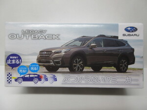 ★超レア　稀少★2022年1月 新発売★スバル LEGACY OUTBACK レガシーアウトバック ぶつからない　ミニカー　ガンメタ★新品・未使用★