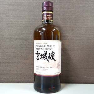 ★☆未開栓◆ニッカウイスキー　シングルモルト宮城峡/NIKKA WHISKY　SINGLE MALT MIYAGIKYO　700ml/45％　☆★8