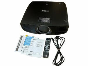 ■【極美品】EPSON エプソン ホームプロジェクター EH-LS12000B HA47B 2024年製 使用100時間未満 4K HDR10+ HLG,40Gbps対応 レーザー光源