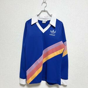 70〜80’s adidas サッカーシャツ ヴィンテージ トレフォイル