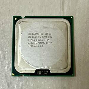 Intel Core 2 Duo E6550 CPU 動作確認済
