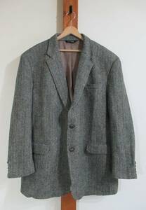 VINTAGE USA古着★JOS.A.BANK/ジョスエーバンク▼テーラードジャケット ツイードジャケット Harris Tweed ハリスツイード サイズ50 XXL