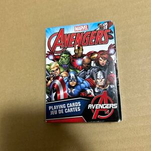 完売品　AVENGERS アベンジャーズ - THE AVENGERS PLAYING CARDS / トランプ 【公式 / オフィシャル】　marvel マーベル