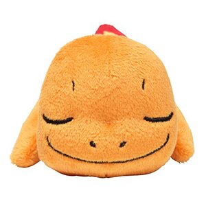 【中古】 ポケモンセンターオリジナル くったりぬいぐるみ ヒトカゲ おやすみver.