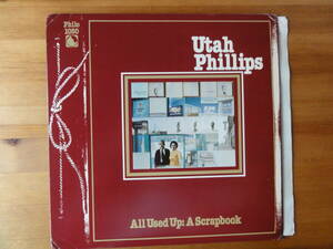 utah phillips / all used up a scrap book ●US盤●