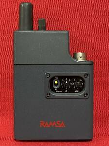 【訳あり】パナソニック RAMSA ラムサ A帯 ワイヤレスマイクロホン WX-TA840 ジャンク品！ 評価100% ! 本人確認済!!