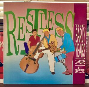 【RESTLESS-The Early Years 1981-83】LP-80’s ネオロカビリー R&R JIVE●初期ベストクラブヒットWhy don’t you just Rock 50’sカバー