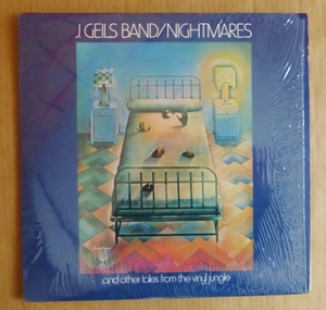 THE J. GEILS BAND「NIGHTMARES」米ORIG [初回W無ATLANTIC] シュリンク美品