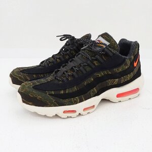 ★中古★NIKE×CARHARTT(ナイキ×カーハート) AIR MAX 95 WIP エア マックス スニーカー 30.0cm US12 AV3866-001★【AP126】