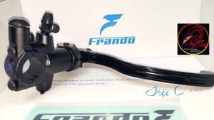 FRANDO FMF-107 (7NB　後継品）19mm ラジアルポンプ・マスターシリンダー　(黒/ダークアルマイト）－左/右 