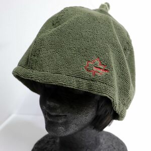 新品 ロゴス LOGOS 帽子 のぼせ防止 蒸気 頭皮保護 パイル サウナ ハット キャップ 温泉 銭湯