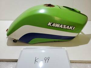 【K-99】GPZ400F 純正タンク ★FX★Z400GP★GPZ400★ゼファー400　当時物希少限定レア