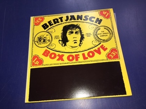 LPレコード●バートヤンシュ Bert Jansch / Box Of Love