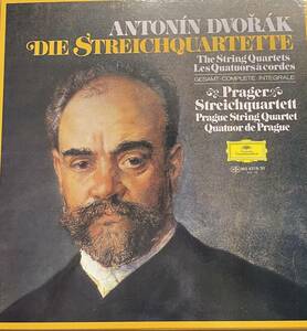 LP 12枚組BOX ドヴォルザーク弦楽四重奏曲全集　プラハ弦楽四重奏団 DVORAK PRAGER STREICHQUARTETT