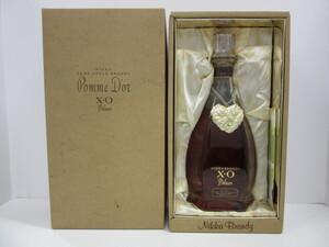 32878 酒祭 洋酒祭 NIKKA ニッカ ポムドール XO デラックス りんご ブランデー 660ml 40% 未開栓 古酒 箱付き Pomme D‘or 