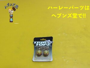 A230696J【新品】TRIKTOPZ製.ナンバーボルト&バルブキャップ パン.ショベル.エボ.TC.FXR.ダイナ.ソフテイル.スポーツ.ツーリング.ハーレー