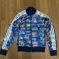 adidas プリント柄 ジャケット