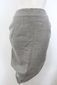 【USED】ANGLOMANIA /TUCK MINI SKIRT ヴィヴィアンウエストウッド ビビアン 40 グレー 【中古】 O-24-02-11-012-sk-IG-OS