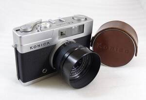 【KONIHOOD付】フィルム レンジファインダーカメラ KONICA EE matic 