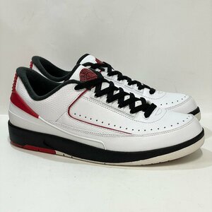 28.5cm AIR JORDAN 2 RETRO LOW 832819-101 エア ジョーダン 2 レトロ ロー シカゴ メンズ スニーカー HH H108345