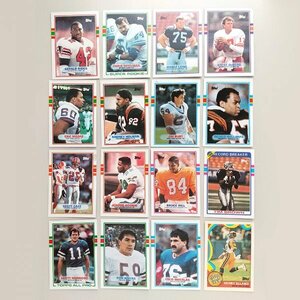 ☆ NFL 1988 TOPPS　アメリカンフットボール　トレーディングカード 16枚