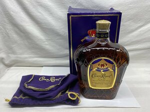 Crown Royal クラウン ロイヤル ウイスキー 1L 40度 未開封 酒 洋酒 箱・巾着付き 特級