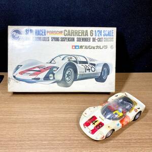 《現状品》TAMIYA/タミヤ/SLOT RACER/スロットレーサー/ポルシェカレラ 6/【1/24】/スロットカー/ミニカー/玩具/EK06I20TY005