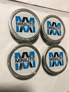 ①MINILITE ミラジーノ センターキャップ ミニライト mini lite ダイハツ 純正　ホイールキャップ 