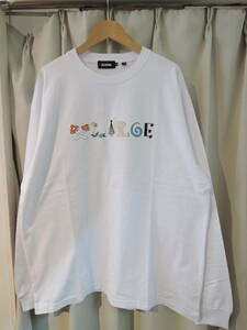 X-LARGE XLARGE エクストララージ HOOKED ON MUSIC L/S TEE ロンT 白 XLサイズ 最新人気商品 